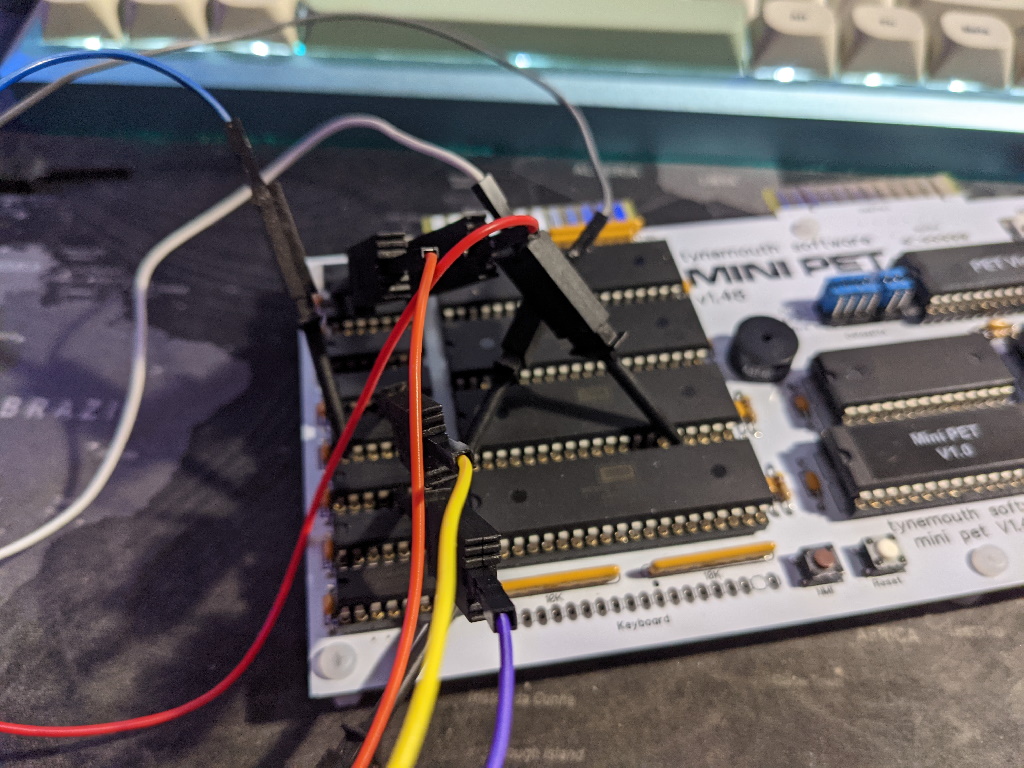 Logic Analyzer attached to board