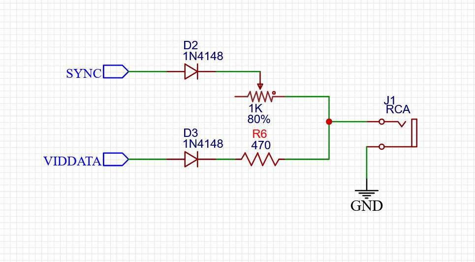 Twin diode resistor circuit